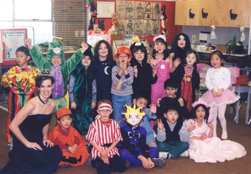 Canadian kids (Halloween)